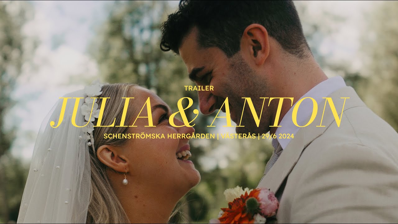 Julia + Anton | Wedding Film Trailer | Schenströmska Herrgården | Fujifilm X-H2S