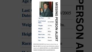 MISSING PERSON ALERT: Help Find HELEN JEAN KELLY