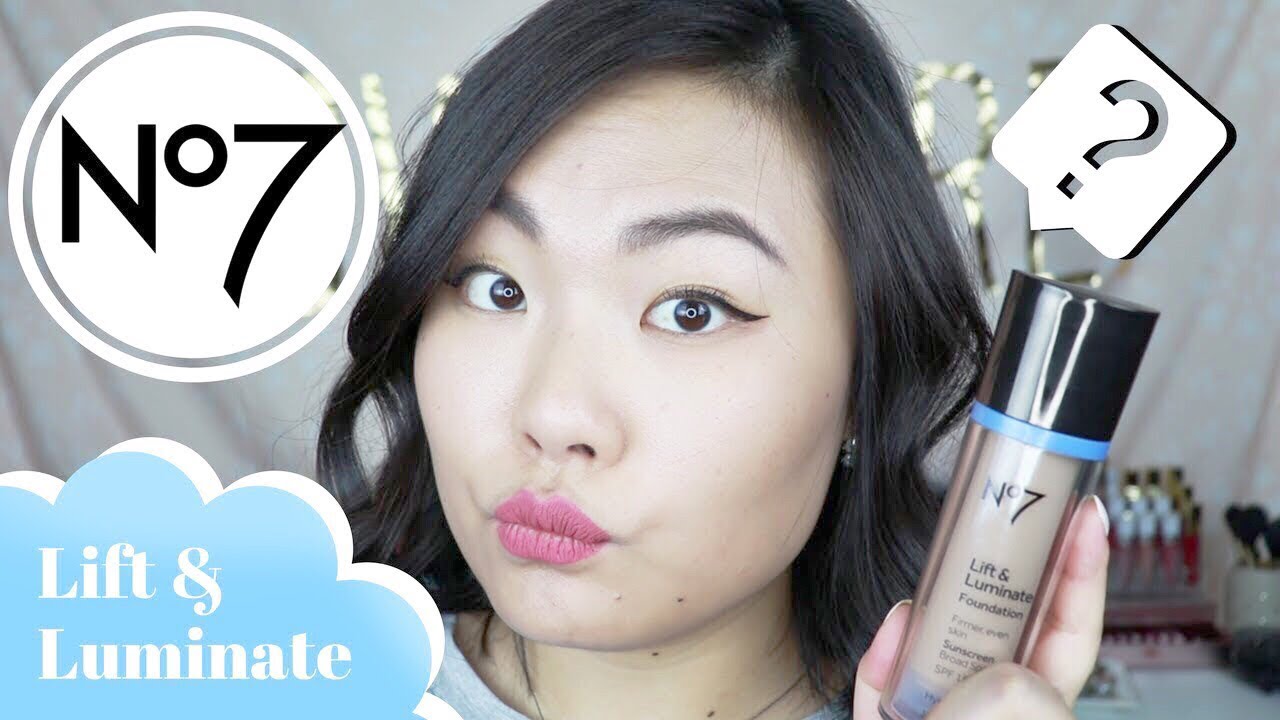 NO7 LIFT & LUMINATE FOUNDATION First Impression & Wear Test YouTube