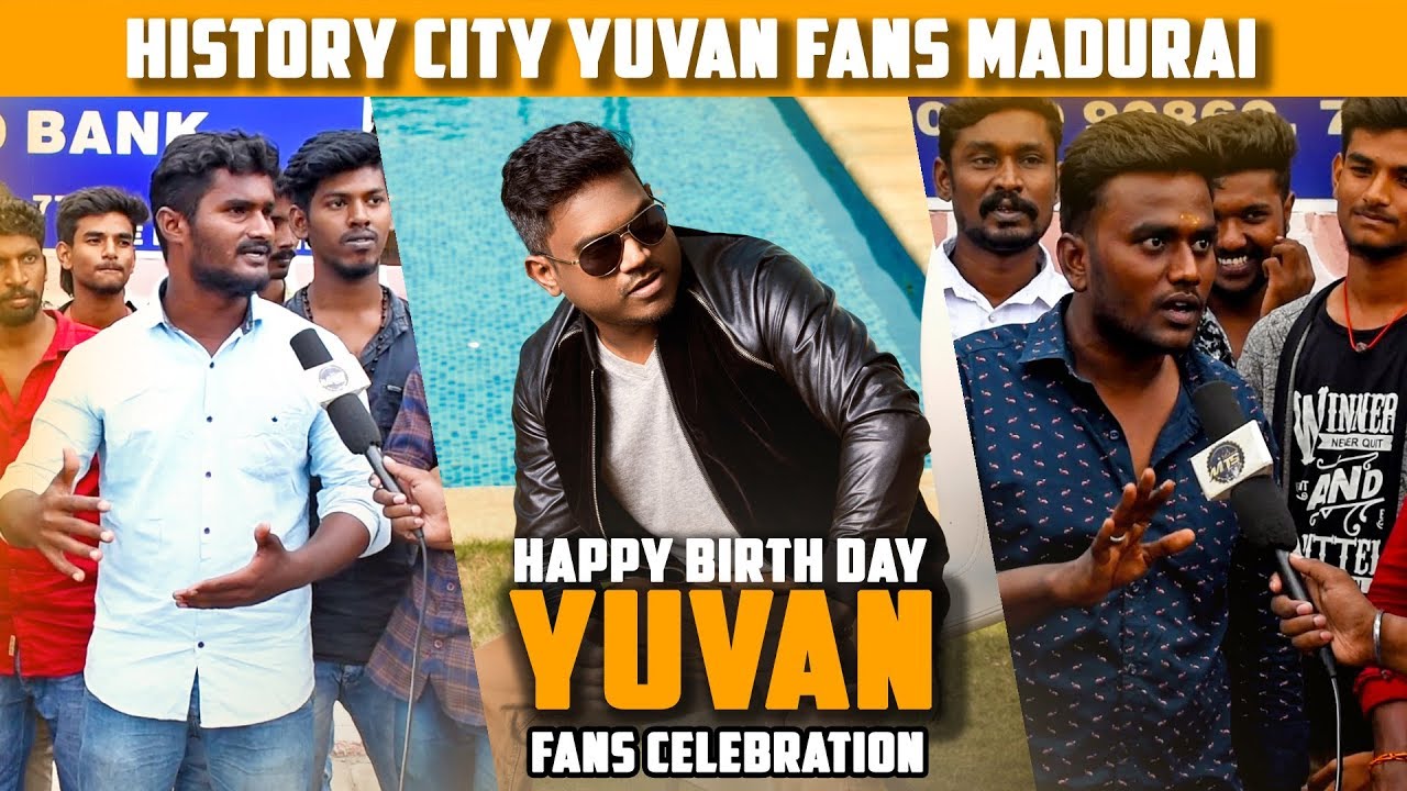 Madurai History City Yuvan Fans Celebration | Happy Birth Day YSR | Madurai MTS