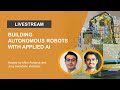 Building autonomous robots with applied ai