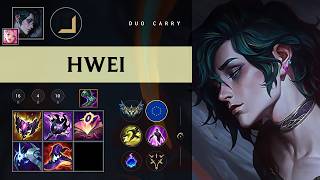 Hwei Carry vs Ezreal - EUW Challenger Patch 26.10