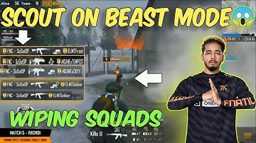 SCOUT ON BEAST MODE WIPING SQUADS | FNATIC VS ORANGE ROCK | PMCO 2020 FINALS