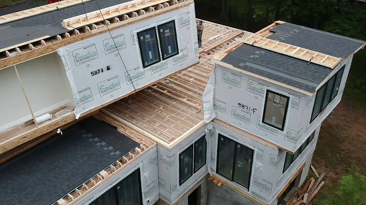 Install Day of Our New Custom Modular Home