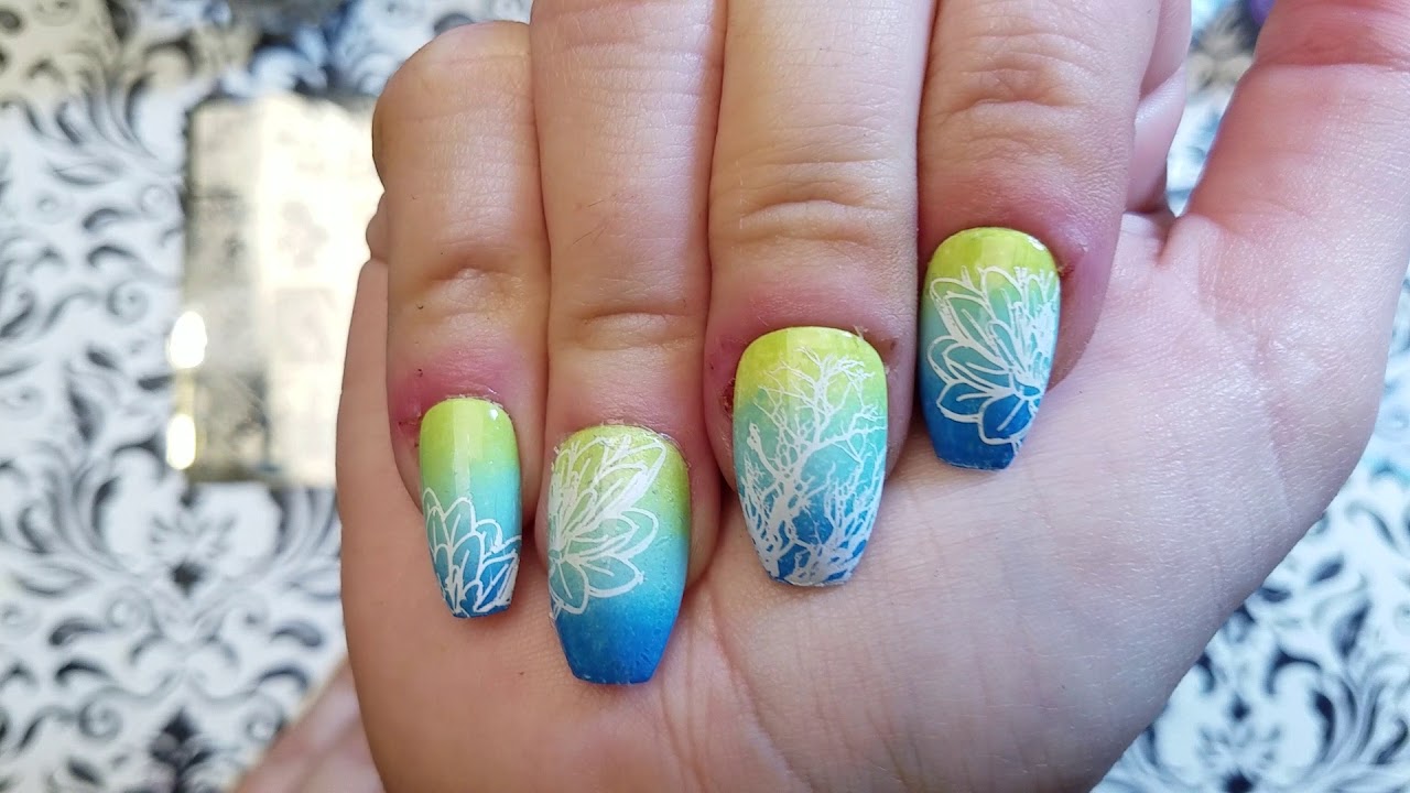 Quick & Dirty Review Lesly plate #31 collab with Kombucha Witch dreamcatcher stamping nail art mani