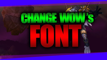Change Damage Font in WoW