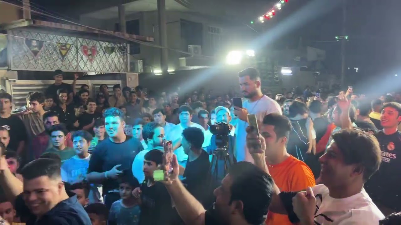 حفلات الفنان عباس الحمراني الهندسه صوتيه علوش دي جي 07710065908