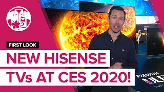 New Hisense TVs unveiled at CES 2020!