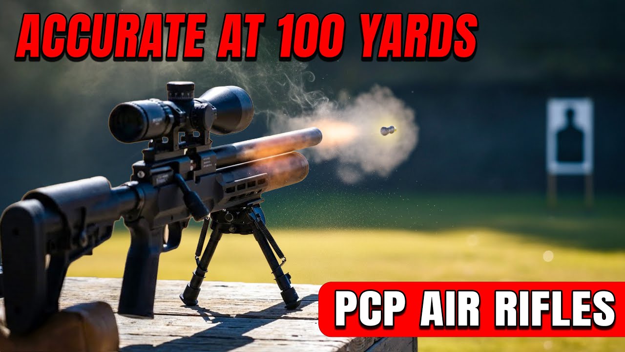 Топ-10 самых точных пневматических винтовок для стрельбы на 100 ярдов — рейтинг 2025 года