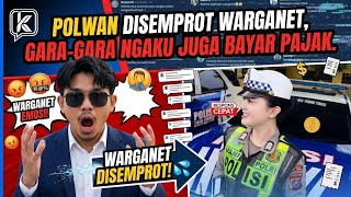 Female police officer roasted by netizens for claiming SHE ALSO PAYS TAXES