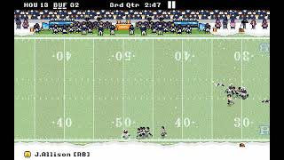 kick return touchdown on retro bowl!