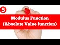 Modulus Function(Absolute Value function) IIT JEE MATHEMATICS (PART-5)