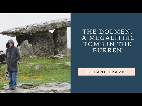 The Burren -  Poulnabrone Portal Tomb -  Ireland travel