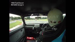 Ex-Barry Lee 1984 Bscc Ford Rs1600I. Super Touring Power 2023 - Brands Hatch. On-Board. Btcc