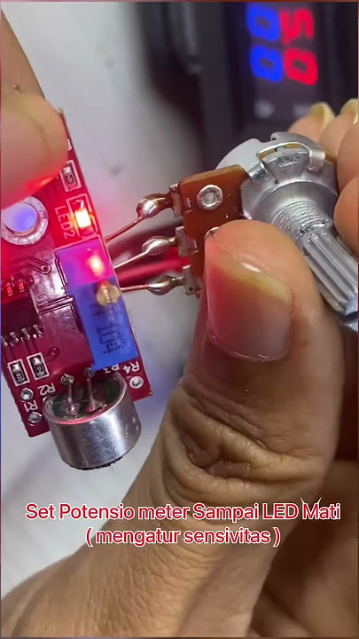 Cara kerja sensor Suara arduino
