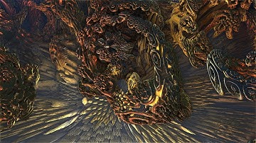 Fractal Animation Vid001 "Goldie" - Raw Mandelbulb 3D Frames (1080p)