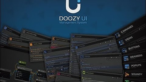 DoozyUIの使い方 - 導入編 - 【Unity】
