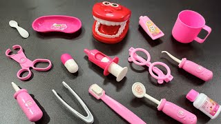 6 minutes Satisfying with unboxing hello kitty Doctor set | hello kitty ASMR  | doctor set