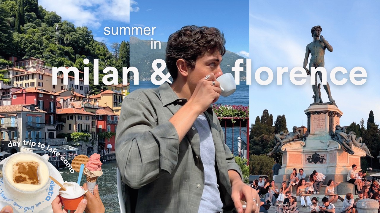 summer in milan, florence + lake como | museums, parks,… — Transcript
