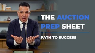 The Auctioneers Prep Sheet - with Brent Ilicic