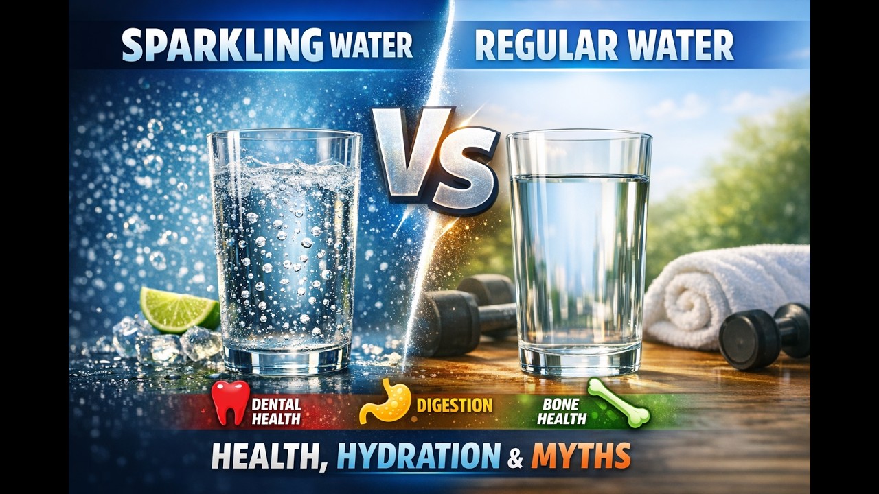 Does Sparkling Water Hydrate The Same As Regular Water