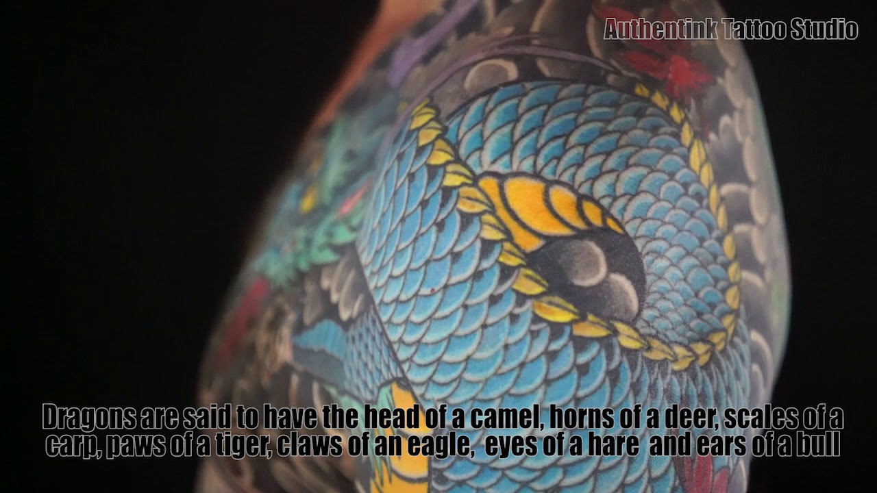 Traditional Japanese Body Suit Tattoo - YouTube