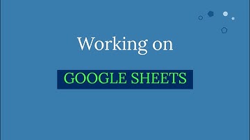 Google Sheets Advanced Course - By CA Bhavesh Chandarana