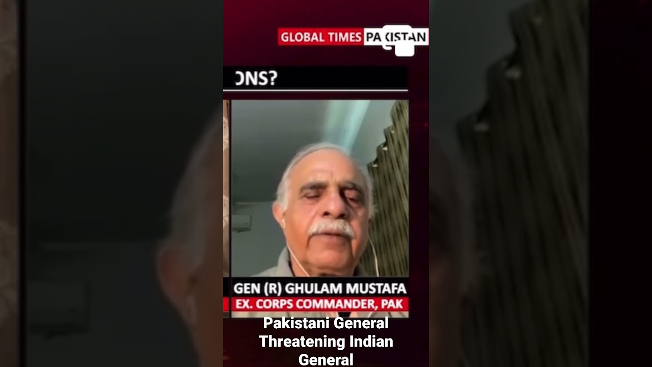 Pakistani General Clearing Indian Misunderstanding on Kashmir | Pakistan | India | Shorts | News