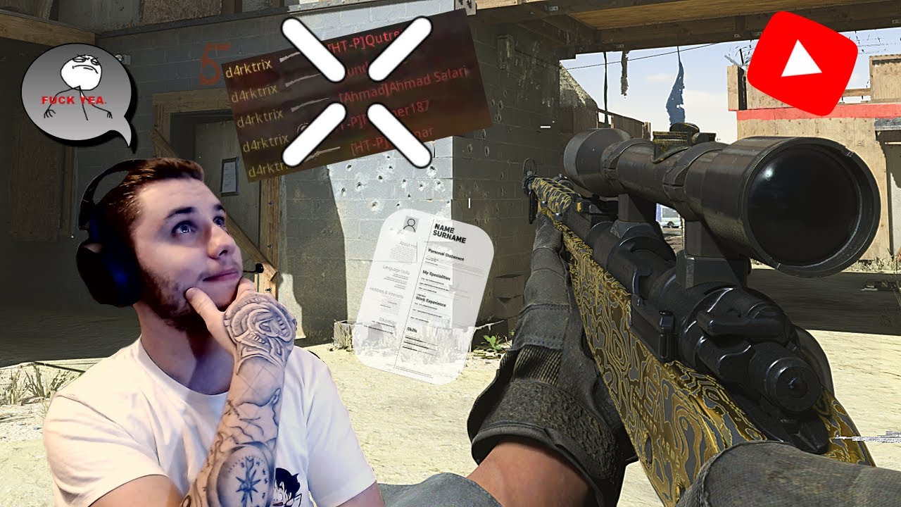 SNIPER MONTAGE SUR CALL OF DUTY MODERN WARFARE ! + PRESENTATION - YouTube