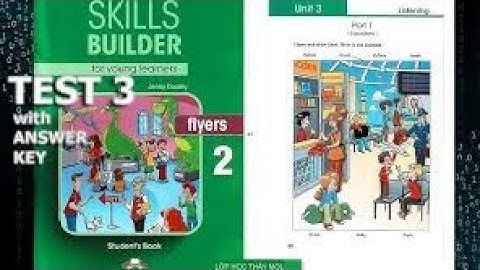 Flyers SKILLS BUILDER 2 UNIT 3