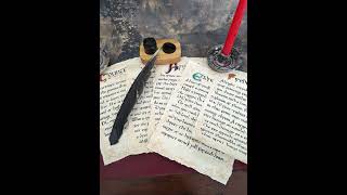 A Short of D&D Spell Scrolls