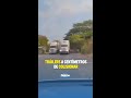 VIDEO CAPTA MOMENTO DE TENSIÓN EN CARRETERA 😱