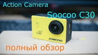 Aliexpress. Action Camera Soocoo C30 review/обзор часть 1