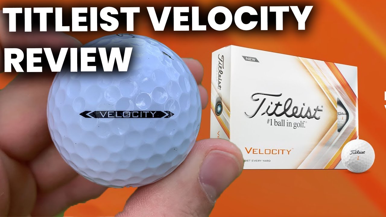 Titleist Velocity Review Titleist Velocity Golf Ball Soft Feel or Explosive Drives? YouTube