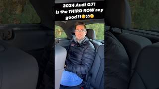 How Does the Third Row on the 2024 Audi Q7 Stand up to the Competition??