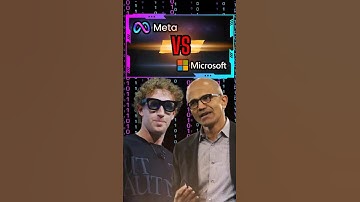 Mark Zuckerberg META VS MICROSOFT AI wars #markzuckerberg #ai #podcast #shorts #technology #aiwars