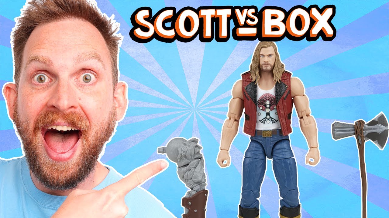 Marvel Legends Ravager Thor Action Figure Unboxing