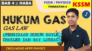 Hukum Gas Pengiraan Boyle, Charles, Gay Lussac Law Calculation (Tutorial 4.4 B)