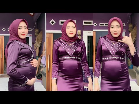 Jilbab satin licin ketat tobrut bodygoals rok span part 1