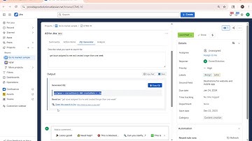 AI Assistant for JIRA