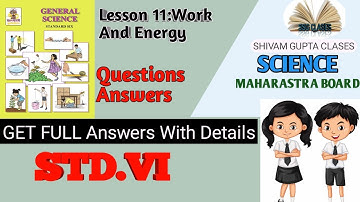 6th Science lesson 11 Question Answers Maharstra board