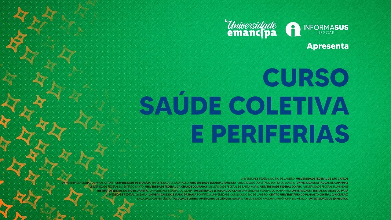 Curso Saúde Coletiva e Periferias - Aula 1 "Lutas urbanas e periféricas pela saúde"