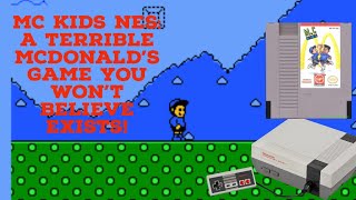 Unbelievable The Terrible Mcdonalds Game You Need To See - Mc Kids Nes
