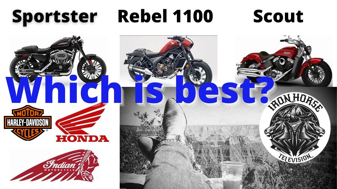 Honda Rebel 1100 Better Than A Harley Davidson Sportster And An Indian Scout Watch Before You Buy Youtube
