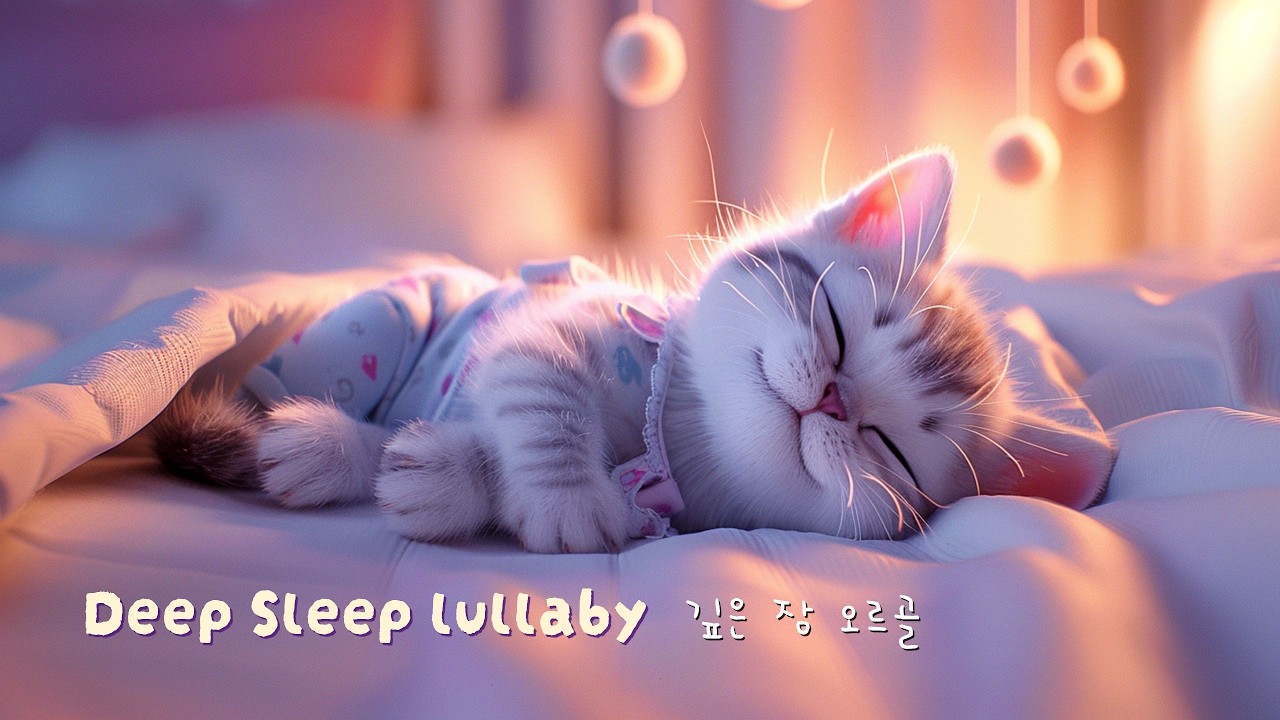 🌙꿈꾸는 고양이와 오르골 자장가 | Music Box Lullaby for Sleep