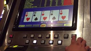 Live Video Poker Expert Strategy For 9 6 Jacks Or Better With 4Oak And Straight Flush From Casino 1