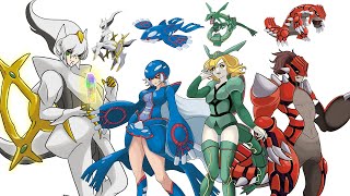 All Legendary Pokémon as Human Characters (Gen 1 to Gen 9) | Max S Animation