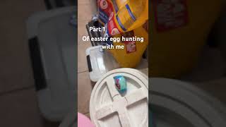 Part 1 easter egg hunting with me