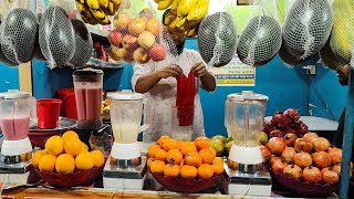 Fresh Fruit Juice/Amazing Fruit Cutting & Juice Making/Street Food/Summer Special Street Drink