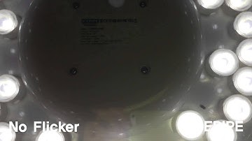 Flicker Test LED Lamp: ICEPIPE CD4000